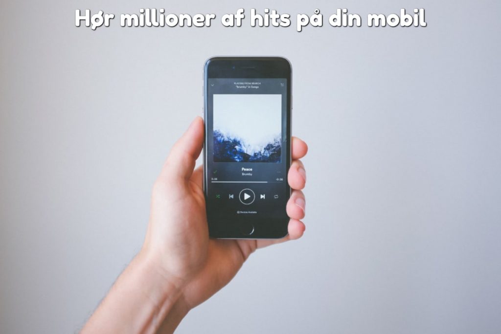 Hør millioner af hits på din mobil